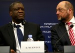 D. Mukwege s predsjednikom EP-a Martinom Schulzom, Foto: Marina Kelava<br>