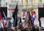 Antićiriličarski prosvjed u Zagrebu, travanj 2013. (Foto: t.g.)<br>