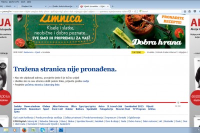 Zakuhali, pa povukli vijest: Jutarnji list (prtsc)<br>