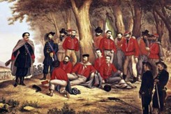 Ilustracija: Garibaldijve&amp;nbsp; Crvene košulje<br>