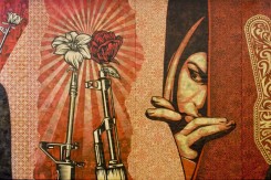 Photo: Shepard Fairey, Obey Middle East Mural
