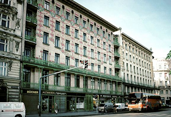 Majolica Haus,  1898.-1899.g., arhitekt Otto Wagner