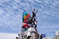 Santiago de Chile, glavni trg Plaza Italia (Foto: Sara Večeralo)