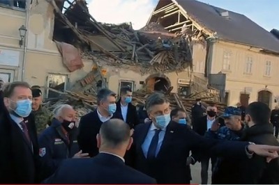 Premijer i predsjednik u Petrinji: od obećanja se ne živi.&amp;nbsp;