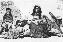 Ilustracija: Fernand Pelez&amp;nbsp;(Illustrirter Katalog der internationalen Kunstausstellung im Königl, München 1883 / Wikipedia)